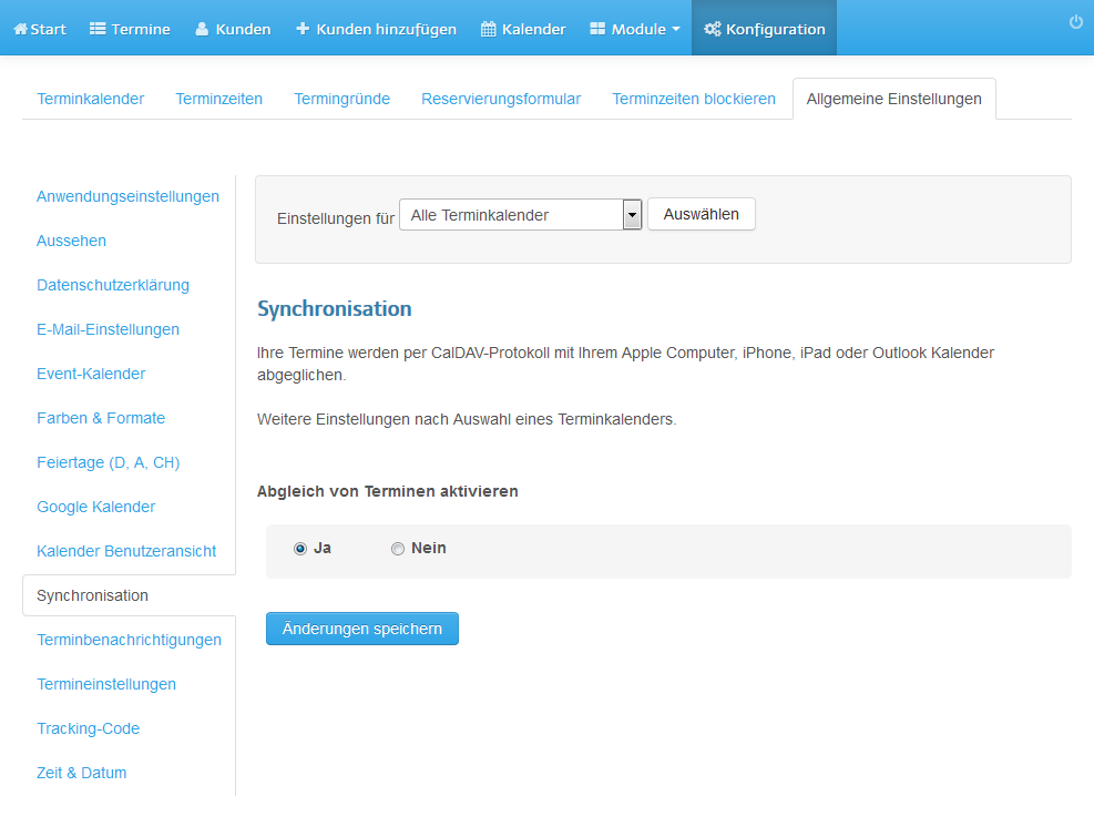 1. Activez d'abord la synchronisation