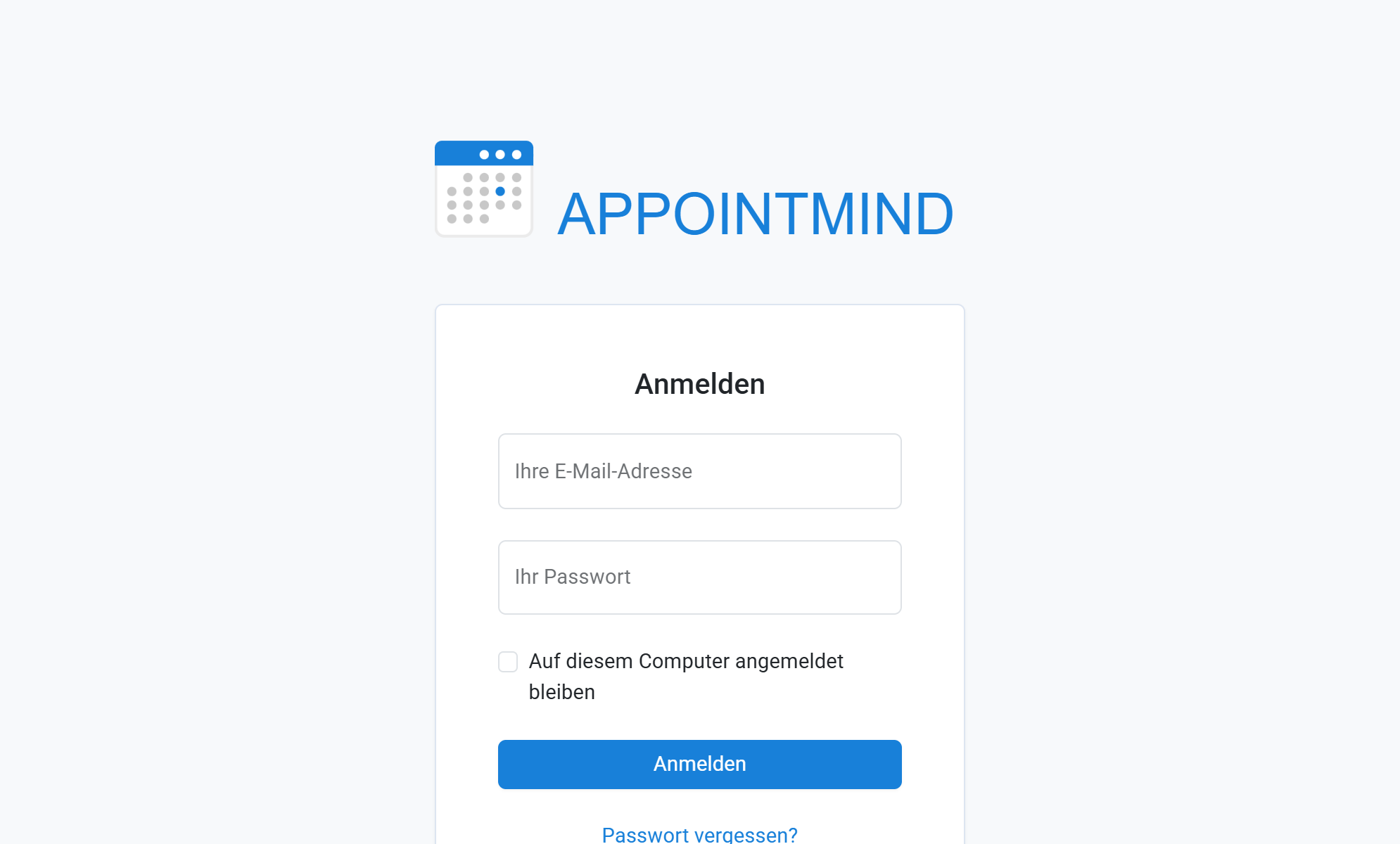 Connectez-vous à l'espace d'administration de votre prise de rendez-vous en ligne