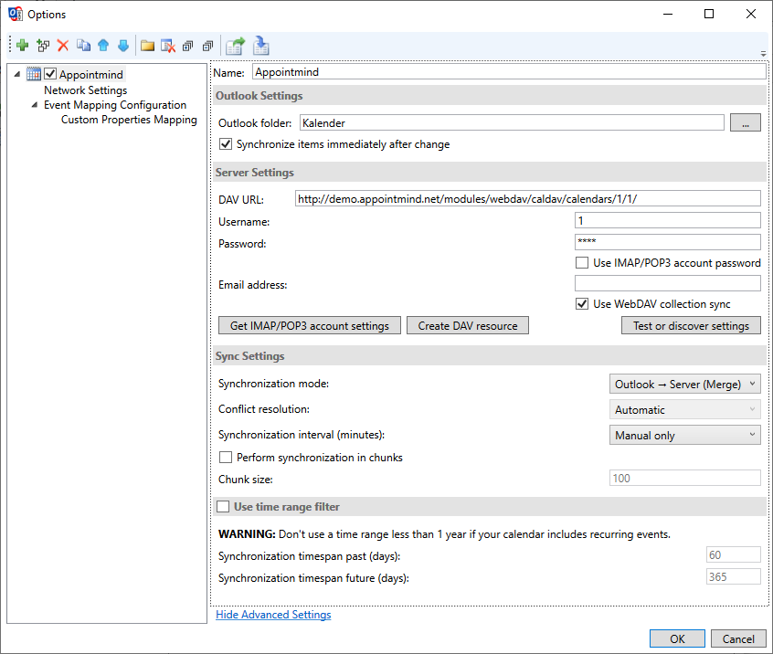 Cochez Use WebDAV collection sync