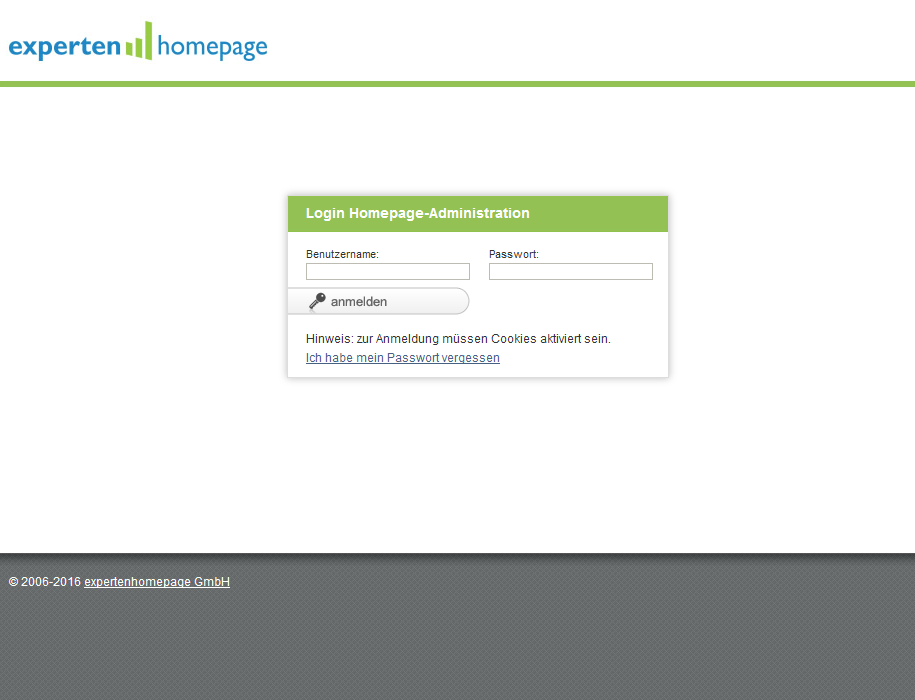 Connectez-vous à expertenhomepage
