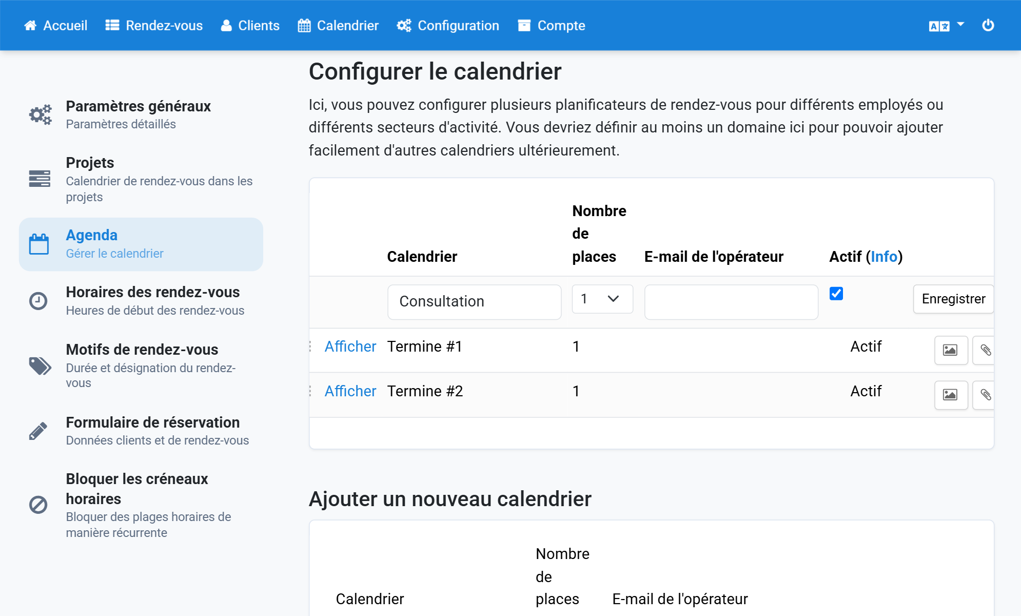 Cliquez sur Enregistrer