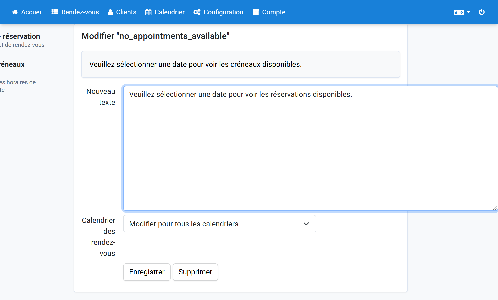 Cliquez sur Enregistrer
