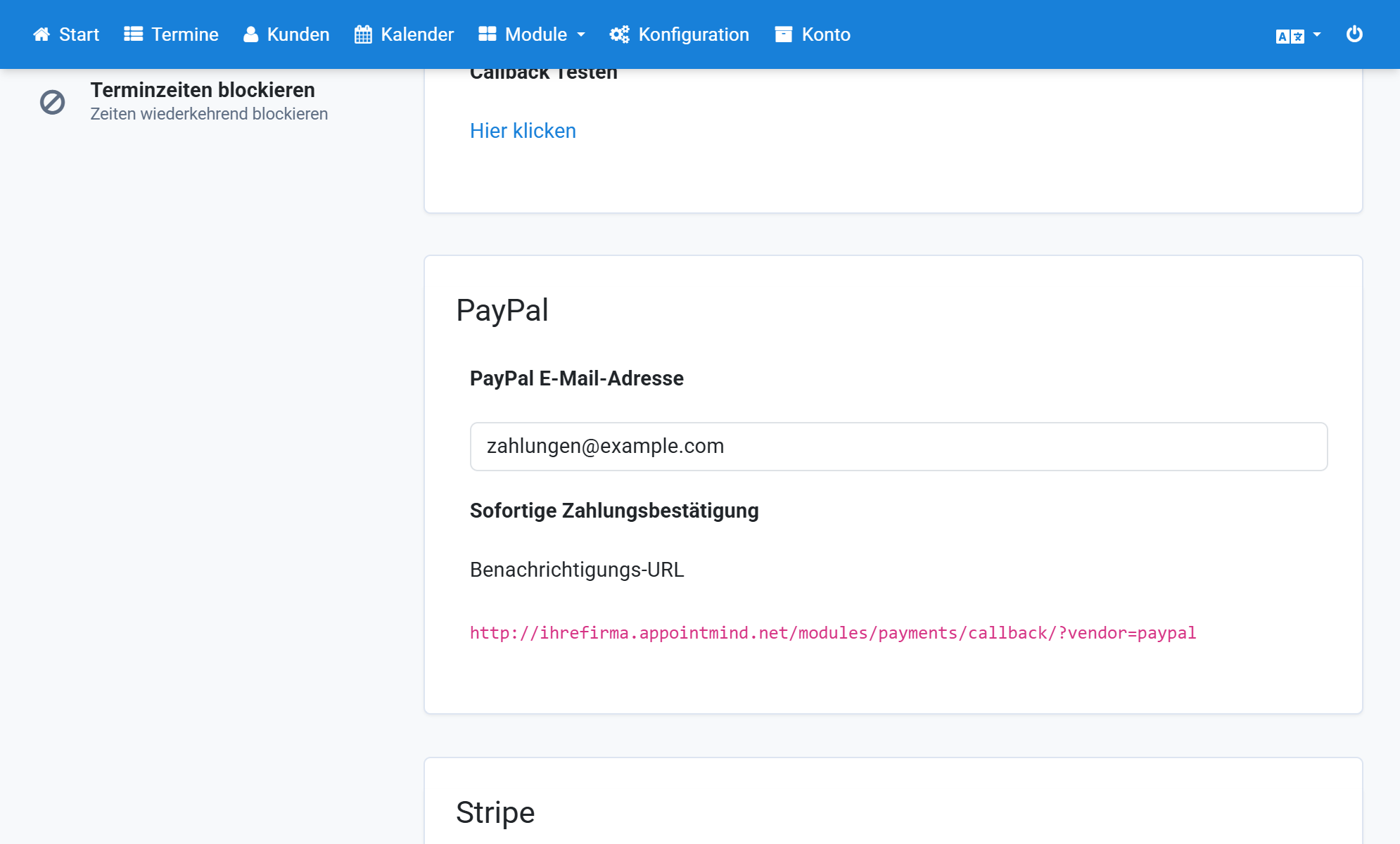 Saisissez votre adresse e-mail PayPal